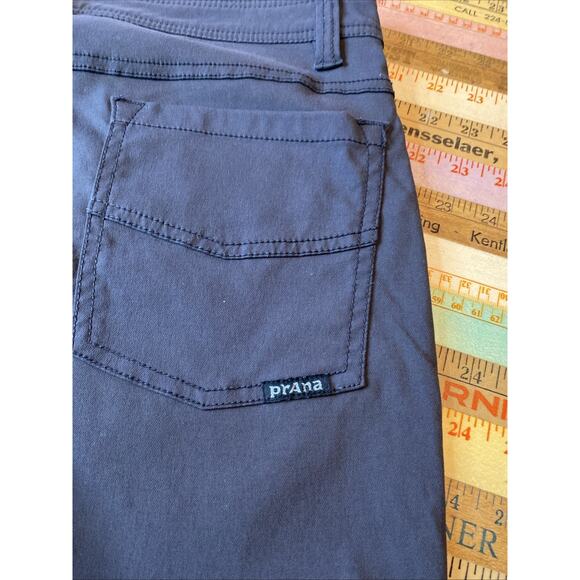 prAna Pants Mens 32x32 Gray Slim Fit Breathe Hiking Camping Outdoors *FLAW - Picture 8 of 14
